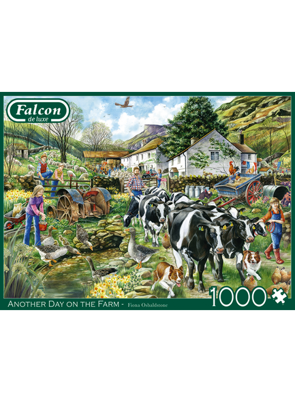 Falcon Puzzles – Another Day On The Farm (1000 Pieces)