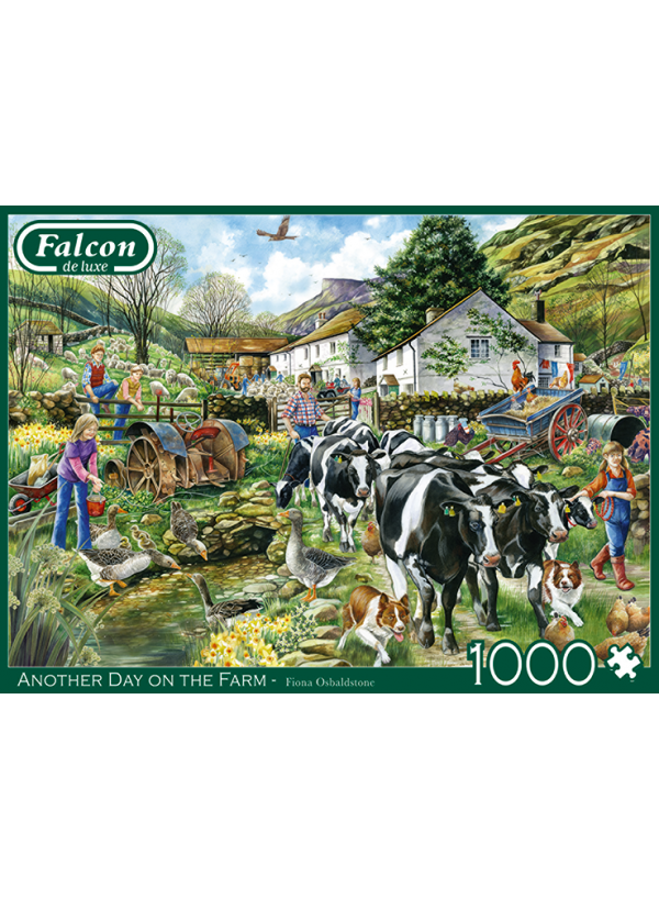 Falcon Puzzles – Another Day On The Farm (1000 Pieces) Falcon Puzzles – Another Day On The Farm (1000 Pieces)