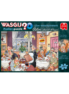 Jumbo Puzzles Wasgij Retro Mystery 4 1000pc Live Entertainment