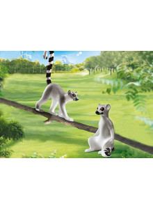 Playmobil  Zoo   Lemurs  70355