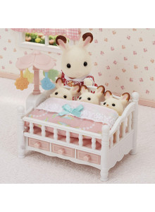 Sylvanian Families Crib With Mobile (Triplets) 5534