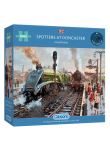 Gibsons Spotters At Doncaster 1000 Piece Jigsaw Puzzle