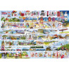 Gibsons Cream Teas & Queuing 2000 Piece Jigsaw Puzzle