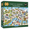 Gibson This Is London 500 Piece Jigsaw Puzzle