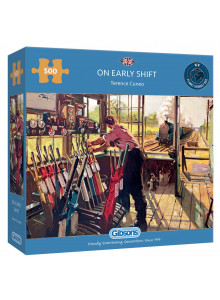 Gibson On Early Shift 500 Piece Jigsaw Puzzle