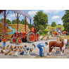 Gibson A Busy Farmyard 500 Piece Jigsaw Puzzle