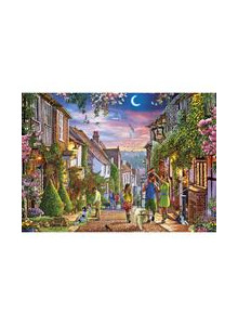 Gibsons Mermaid Street Rye 500 Piece Extra-Large Piece Puzzle