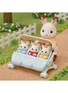 Sylvanian Families Triplets Stroller 5533