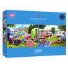 Gibsons Caravan Outings 2 X 500piece Jigsaw Puzzle