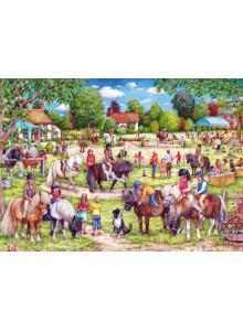 Gibsons Shetland Pony Club 1000 Piece Jigsaw Puzzle