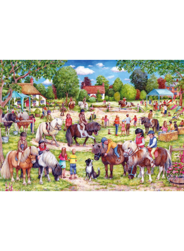 Gibsons Shetland Pony Club 1000 Piece Jigsaw Puzzle