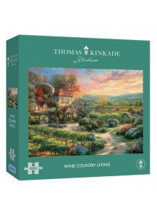 Gibsons Thomas Kinkade Wine Country Living 1000 Piece Jigsaw Puzzle