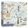 Gibsons Map Of London 1000 Piece Jigsaw Puzzle