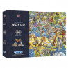 Gibsons Wonderful World 2000 Piece Jigsaw Puzzle