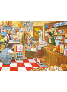 Ravensburger The Corner Shop 100 Piece Jigsaw Puzzle With Extra Large Pieces