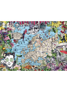 Ravensburger European Map Quirky Circus 16760
