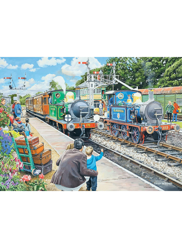 Ravensburger 14842 Railway Heritage No.2- 2 X 500 Piece Jigsaw Puzzles Ravensburger 14842 Railway Heritage No.2- 2 X 500 Piece Jigsaw Puzzles