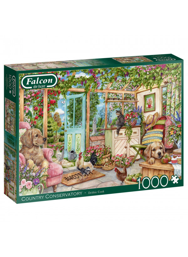 Falcon Puzzles – Country Conservatory 1000 Piece Puzzle