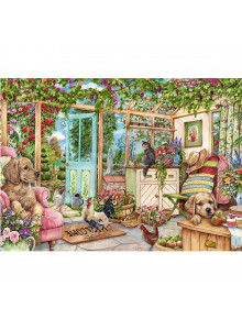 Falcon Puzzles – Country Conservatory 1000 Piece Puzzle