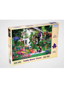 The House Of Puzzles - Big 500 Piece Jigsaw Puzzle - Teddy Bears' Picnic