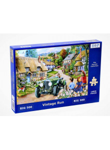 The House Of Puzzles - Big 500 Piece Jigsaw Puzzle - Vintage Run