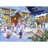 The House Of Puzzles - 1000 Piece Jigsaw Puzzle - Snow Family