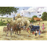 The House Of Puzzles - Big 500 Piece Jigsaw Puzzle - Making Hay