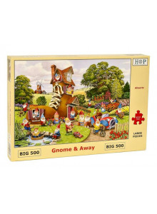 The House Of Puzzles - Big 500 Piece Jigsaw Puzzle - Gnome And Away