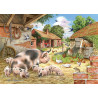 The House Of Puzzles - Big 500 Piece Jigsaw Puzzle -Poppys Piglets