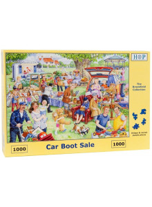 The House Of Puzzles - 1000 Piece Jigsaw Puzzle -Car Boot Sale