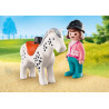 Playmobil 123 Rider With Horse 70404