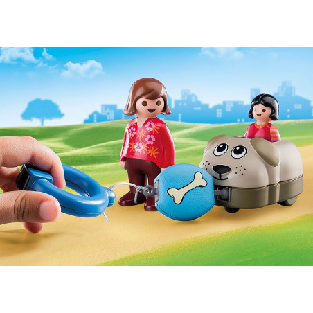Playmobil 123 Dog Train 70406