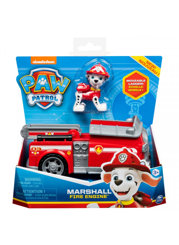 Paw Patrol Marshalls Fire Engine With Figure