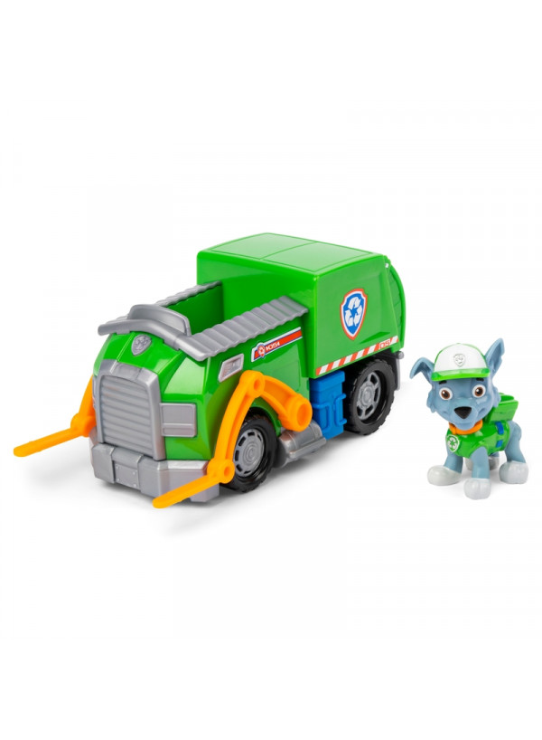 Paw Patrol Rocky Recycling Truck With Figure Paw Patrol Rocky Recycling Truck With Figure