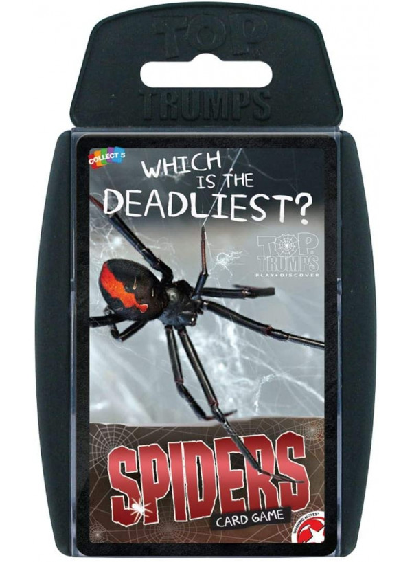 Spiders Top Trumps Card Game