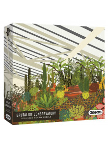 Gibsons Brutalist Conservatory 500 Piece Jigsaw Puzzle