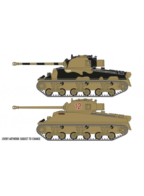 Airfix Classic Conflict Tiger 1 Vs Sherman Firefly
