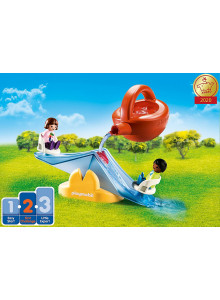 Playmobil 1.2.3 Aqua Water Seesaw With Watering Can 70269