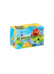Playmobil 1.2.3 Aqua Water Seesaw With Watering Can 70269