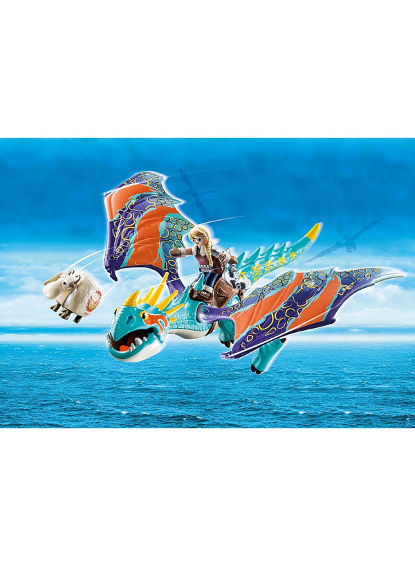 Playmobil Dragon Racing: Astrid And Stormfly 70728