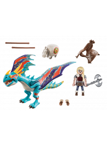 Playmobil Dragon Racing: Astrid And Stormfly 70728