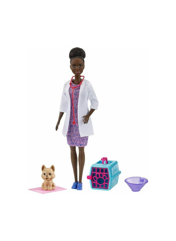 Barbie Careers Pet Vet Doll And Playset Gtn84