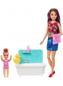 Barbie  Babysitter Bath Fun...
