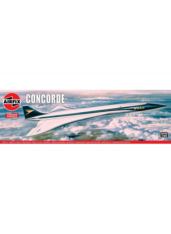 Airfix Concorde Vintage Classic Aircraft Kit Airfix Concorde Vintage Classic Aircraft Kit