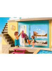 Playmobil Holiday Bungalow With Pool 70435