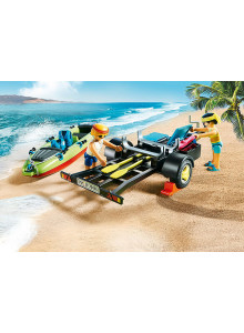 Playmobil Holiday Beach Car With Canoe 70436