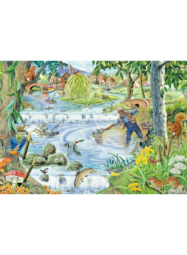House Of Puzzles - Big 250 Piece Jigsaw Puzzle - Sparkling Waters