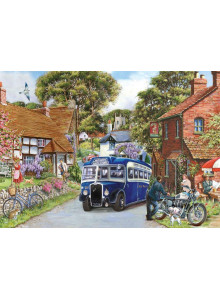 Jumbo Spiele 11261 Romantic Countryside Cottages 2x 500 Teile Puzzle 