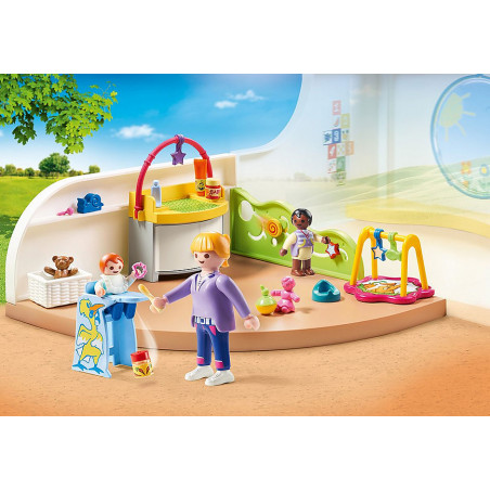 Playmobil Pre-School Toddler Room 70282