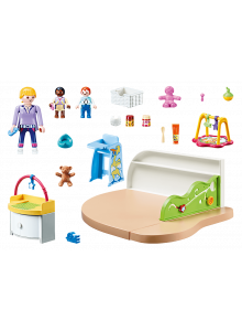 Playmobil Pre-School Toddler Room 70282